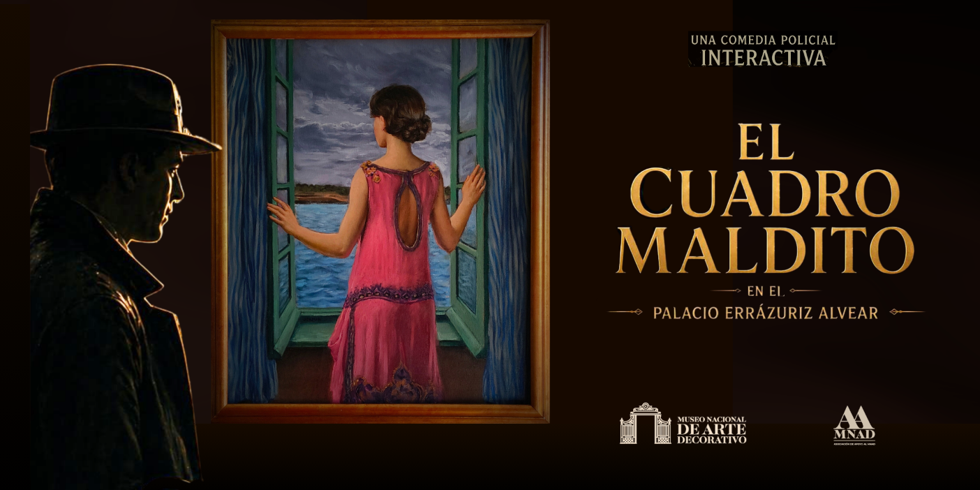EL CUADRO MALDITO · Una comedia policial interactiva en el Museo Decorativo